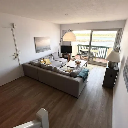 T3 Duplex Vue Mer 180 Sur Le Port De Lomener Ploemeur Extérieur photo