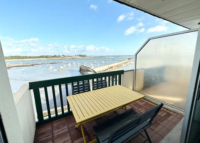 T3 Duplex Vue Mer 180 Sur Le Port De Lomener