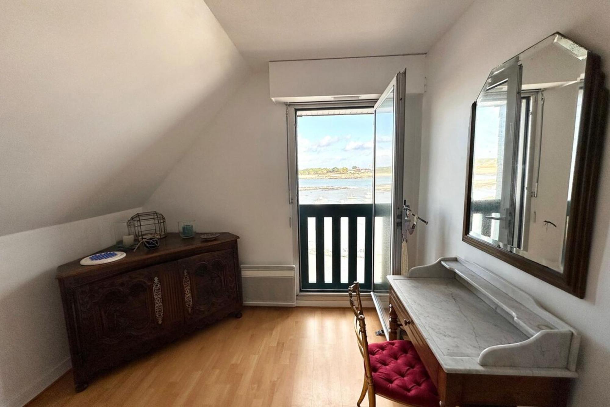 T3 Duplex Vue 180 Sur Le Port De Lomener *